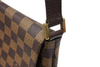 Louis Vuitton Musette Salsa Damier Long Strap Shoulder Bag Brown Gold — view 4