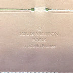 Louis Vuitton Vernis Zippy Wallet Rose Velour Beige — view 8