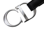 Dior Belt Trotter Line CD Logo Navy Gray — view 6