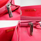 Chanel Cambon Line Black and Pink Long Wallet — view 9