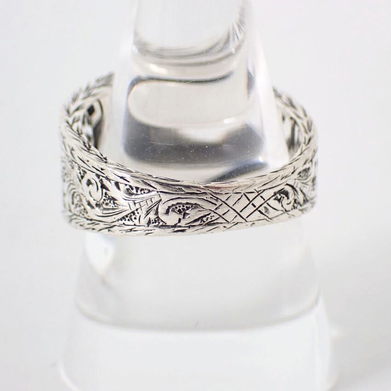 Gucci 925 Interlocking Ring Size 22 J62 — view 4