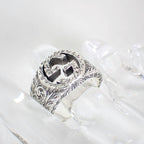 Gucci 925 Interlocking Ring Size 22 J62 — view 8