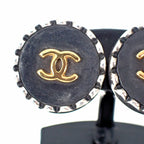 Chanel Vintage Coco Mark Earrings — view 4