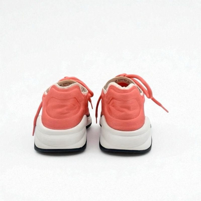 Chanel Sneakers Shoes Fabric Pink White Coco Mark — view 5