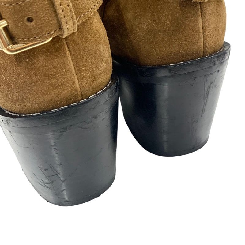 Louis Vuitton Limitless Line Boots Short Shoes Suede Brown Black — view 9