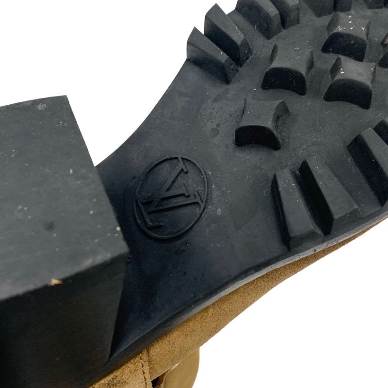 Louis Vuitton Limitless Line Boots Short Shoes Suede Brown Black — view 8