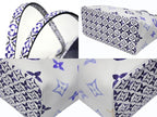 Louis Vuitton Neverfull GM Tote Bag Dubai Limited Monogram Canvas Blue — view 7