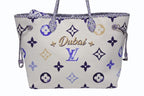 Louis Vuitton Neverfull GM Tote Bag Dubai Limited Monogram Canvas Blue — view 3