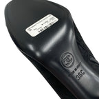 Chanel Boots Short Shoes Suede Black Rhinestone Star — view 8