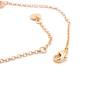 Christian Dior Clair D LUNE Bracelet Bangle Cuff Pink Gold CD Logo Rhinestone — view 7