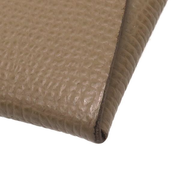 Hermes Bastia Beige Leather Coin Purse — view 5