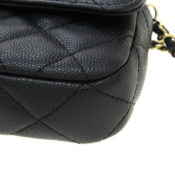 Chanel Quilted Chain Wallet — view 6