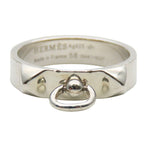Hermes Ring Collier De Chien PM 58 Silver 925 5.0 g Studs