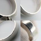 Hermes Ring Collier De Chien PM 58 Silver 925 5.0 g Studs