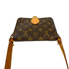 Louis Vuitton Vintage Cartesier Monogram Leather Shoulder Bag