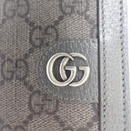 Gucci GG Coin Wallet Bifold Supreme Canvas Leather Gray Men — view 9