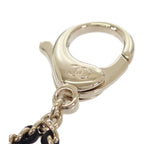 Chanel Quilted Chain Bag Aba121 nl990 Charm Resin Black — view 6