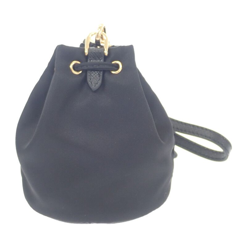 Prada Mini Icon 1 Tt202 2 Dmk f0632 Bag Charm Nylon Black — view 3