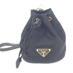 Prada Mini Icon 1 Tt202 2 Dmk f0632 Bag Charm Nylon Black — view 2