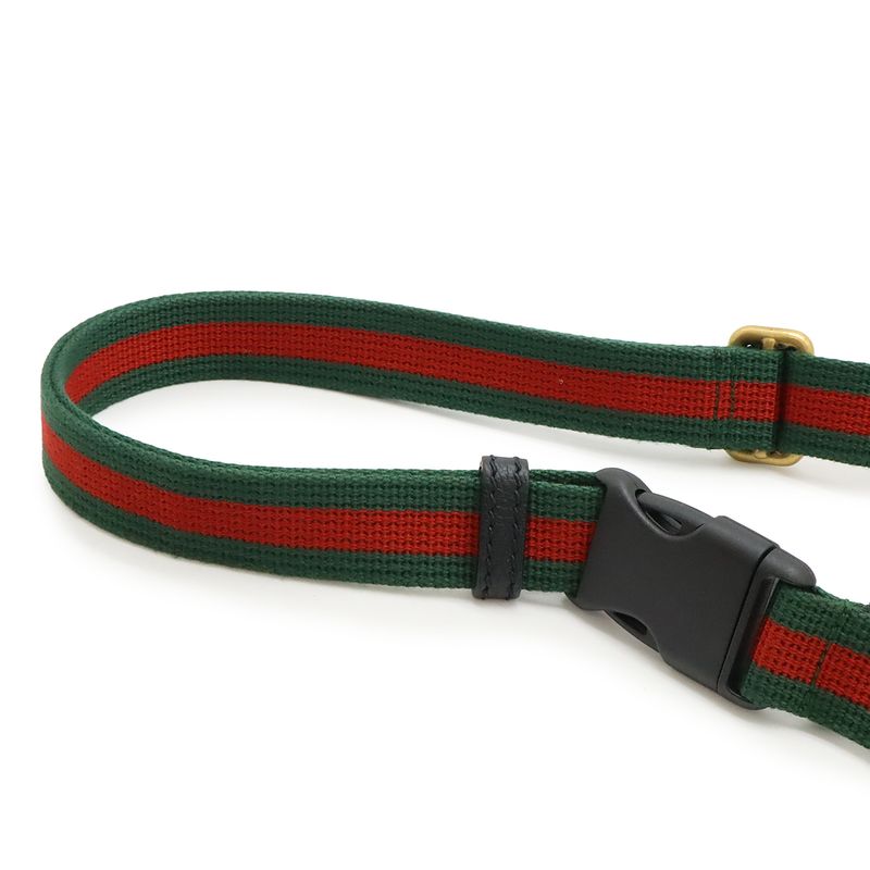 Gucci Printed Small Belt Bag Sherry Line Waist Hip Body Leather — view 4