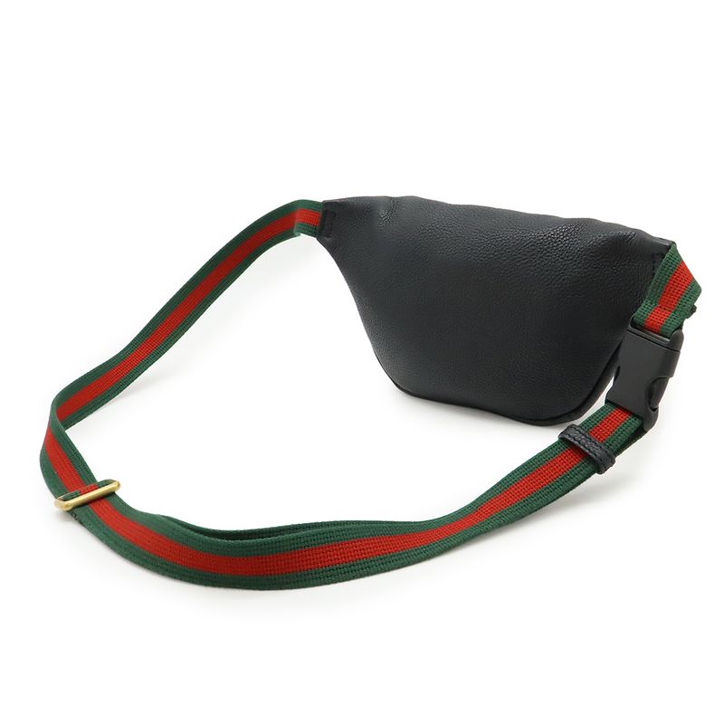 Gucci Printed Small Belt Bag Sherry Line Waist Hip Body Leather — view 2