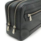 Louis Vuitton Taiga Pavel Second Bag Clutch Leather Ardoise Black Silver — view 6