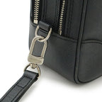 Louis Vuitton Taiga Pavel Second Bag Clutch Leather Ardoise Black Silver — view 4