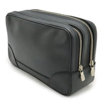 Louis Vuitton Taiga Pavel Second Bag Clutch Leather Ardoise Black Silver — view 2