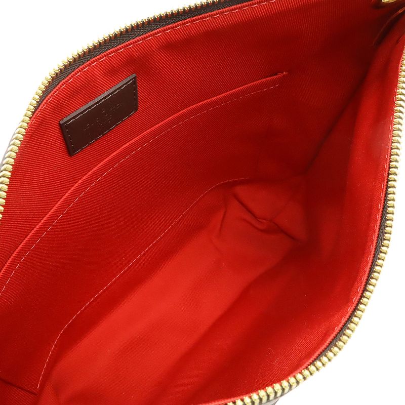 Louis Vuitton Damier South Bank Shoulder Bag Crossbody Fringe Tassel Charm — view 5