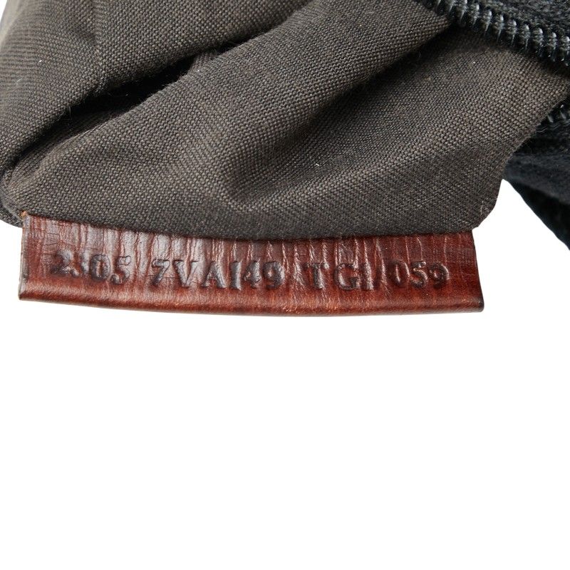 Fendi Zucca 7 Va149 Black Canvas — view 8