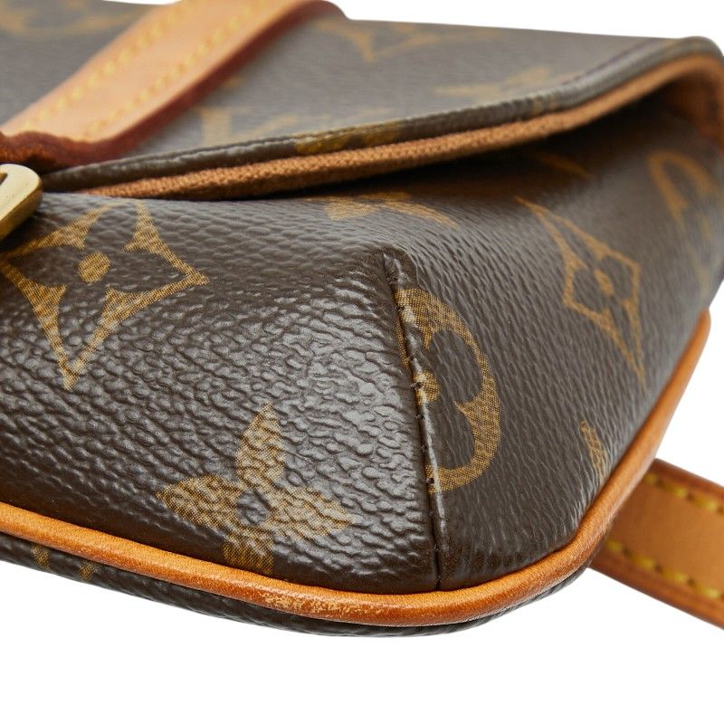 Louis Vuitton Monogram Pochette Marel Waist Bag Body Brown — view 4