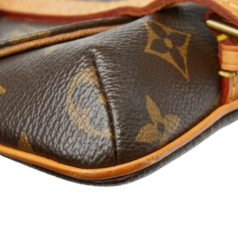 Louis Vuitton Monogram Pochette Marel Waist Bag Body Brown — view 5