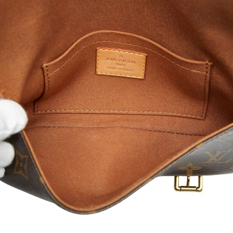Louis Vuitton Monogram Pochette Marel Waist Bag Body Brown — view 7