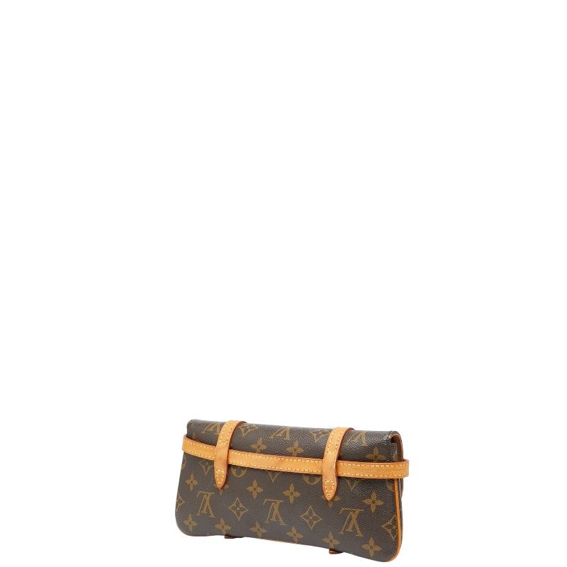 Louis Vuitton Monogram Pochette Marel Waist Bag Body Brown — view 2