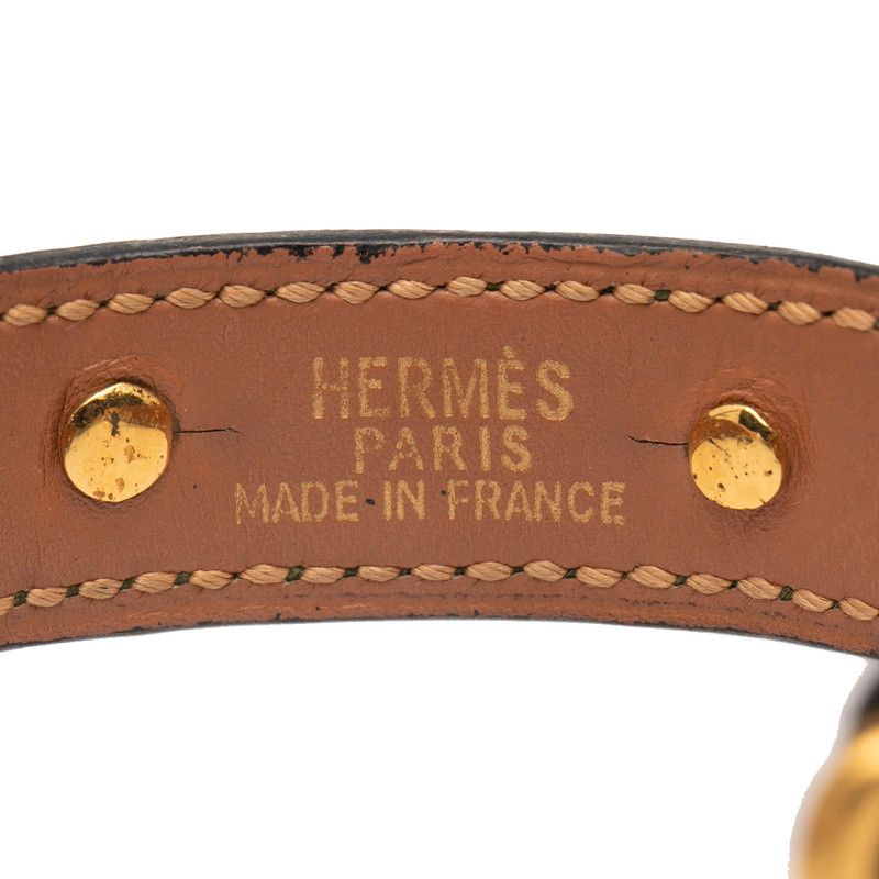 Hermes Chaine D'ancre Green Gold Leather Plated — view 5