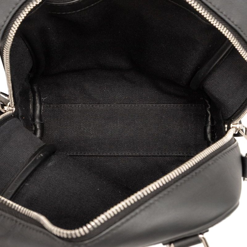 Loewe Anagram Amazona 15 Shoulder Bag 2-Way Black Gray Canvas Leather — view 4