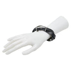 Hermes Api 2 Black Silver Leather Metal Belt — view 7