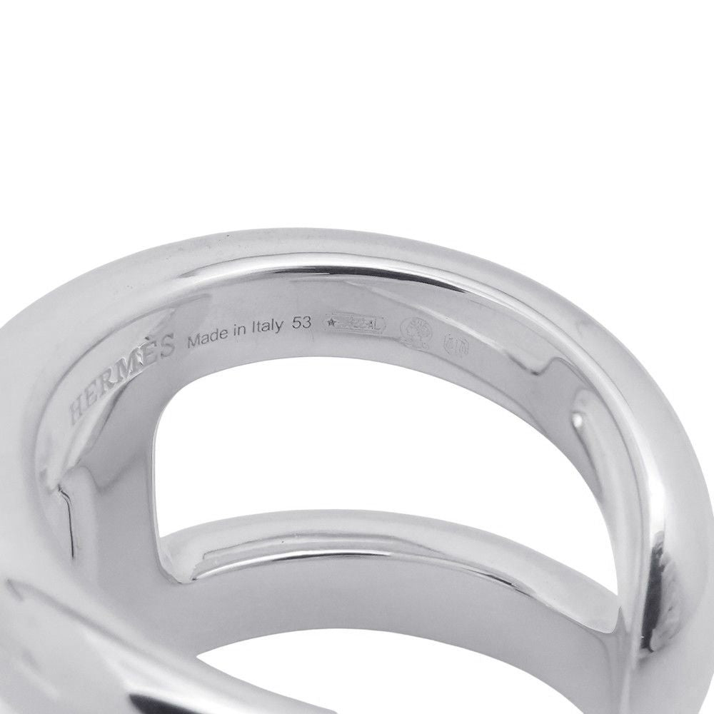 Hermes Ring Osmose GM Silver 53 — view 8