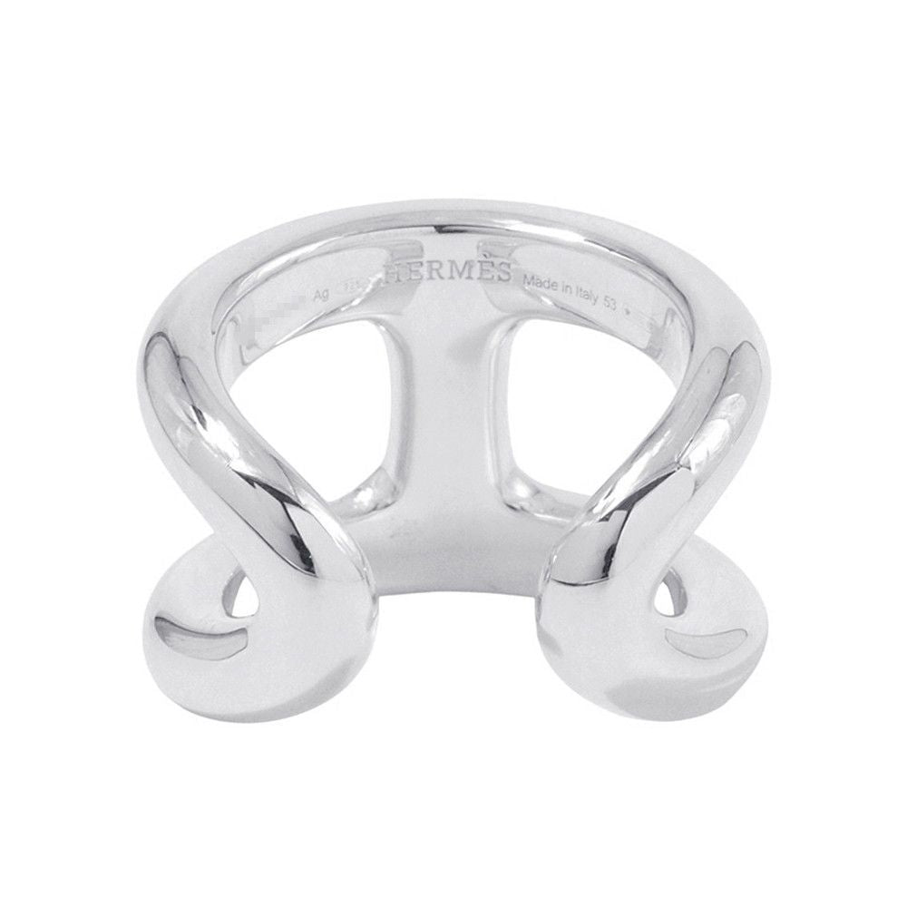 Hermes Ring Osmose GM Silver 53 — view 4