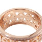 Hermes Ring Chaine D'ancre Divine PM Diamond Total 18K Pink Gold — view 8