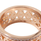 Hermes Ring Chaine D'ancre Divine PM Diamond Total 18K Pink Gold — view 9