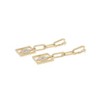 Louis Vuitton Earrings Boucle Dreille B Blossom Diamond Mother of Pearl 18K — view 2