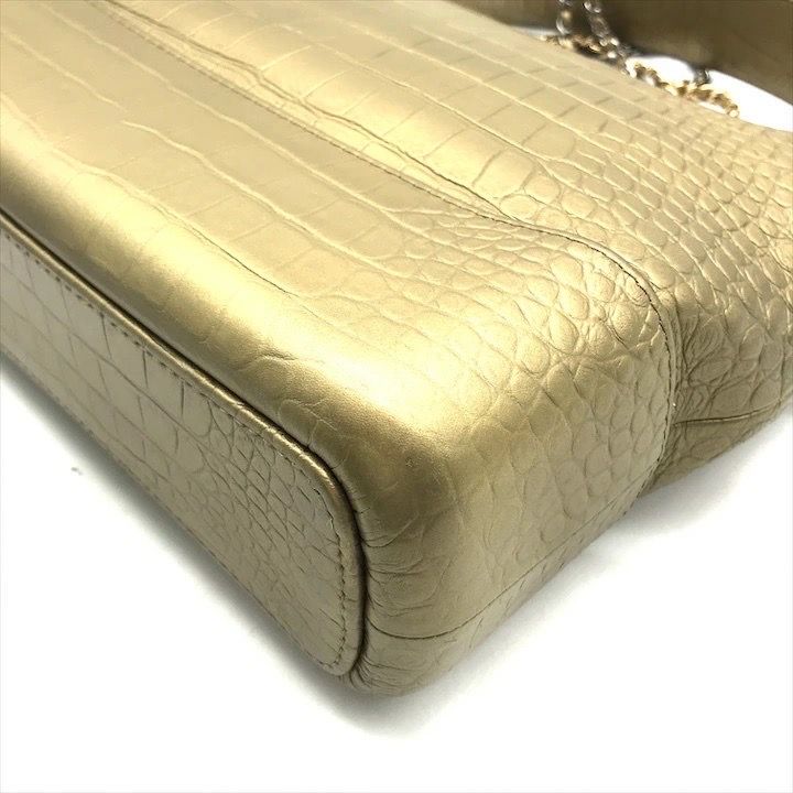 Chanel CC Logo Limited Edition Croco Shoulder Bag — view 5