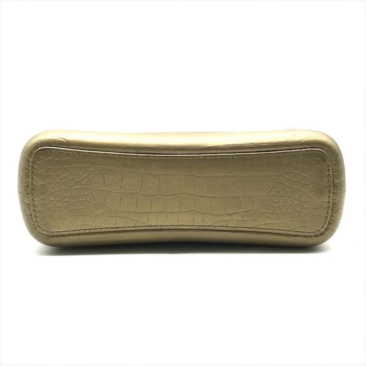 Chanel CC Logo Limited Edition Croco Shoulder Bag — view 3
