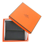 Hermes Bastia Verso Chevre Blue Eau Chien Coin Case Wallet — view 2