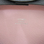 Hermes Bastia Verso Chevre Blue Eau Chien Coin Case Wallet — view 7