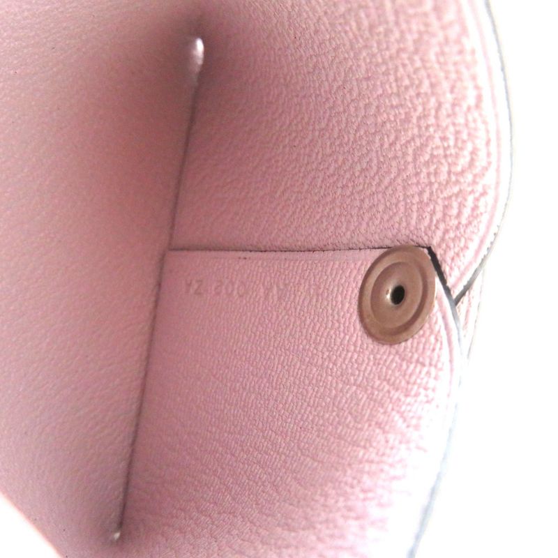 Hermes Bastia Verso Chevre Blue Eau Chien Coin Case Wallet — view 8