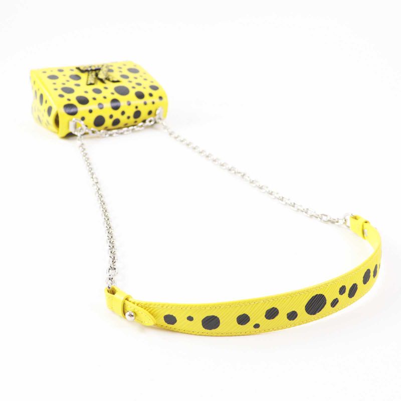 Louis Vuitton Yayoi Kusama Twisted PM Epi Painted Dot Shoulder Bag — view 5