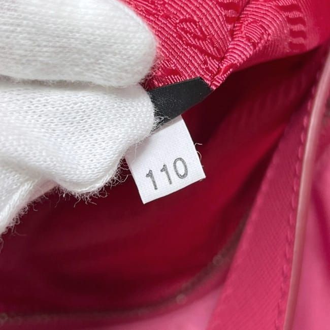 Prada Tote Bag Pink Tessuto B4605 C Nylon — view 4