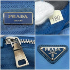 Prada Tote Bag Blue Tessuto 2010 Limited Edition — view 4